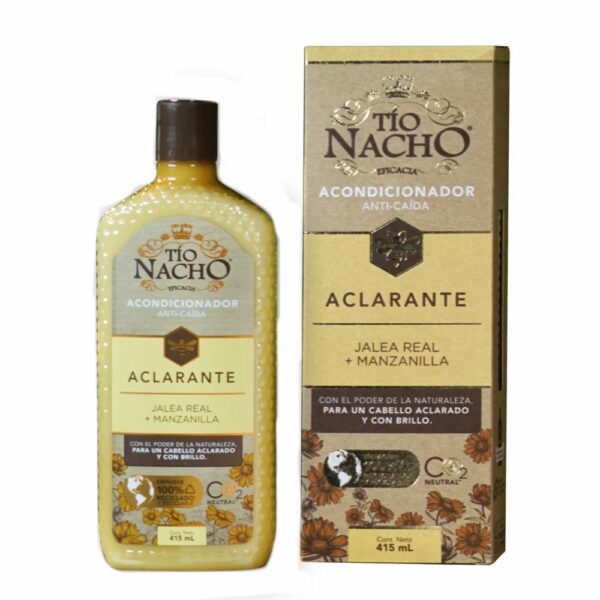 Acondicionador De Cabello Aclarante Prevención De Caída TÍO NACHO 415 Ml