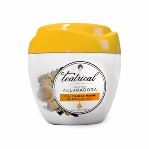 Crema Facial Aclaradora Células Madre Ultra De Rosa Blanca TEATRICAL 200 G