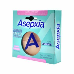 Polvo Compacto Anti-Imperfecciones Tono Natural Mate ASEPXIA 10 G