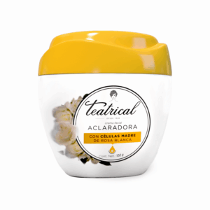 Crema Facial Aclaradora Células Madre Ultra De Rosa Blanca TEATRICAL 100 G