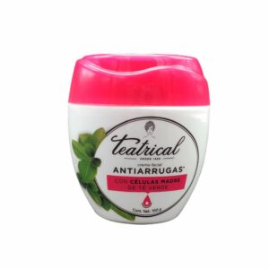 Crema Facial Antiarrugas Células Madre De Té Verde TEATRICAL 100 G