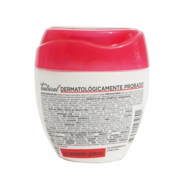 Crema Facial Antiarrugas Células Madre De Té Verde TEATRICAL 100 G - Imagen 2