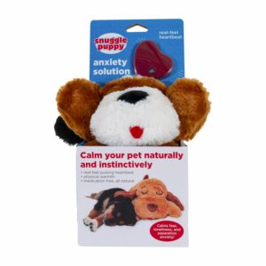 Juguete Para Mascota Cachorro Cafe Y Blanco SNUGGLE PUPPY Unidad