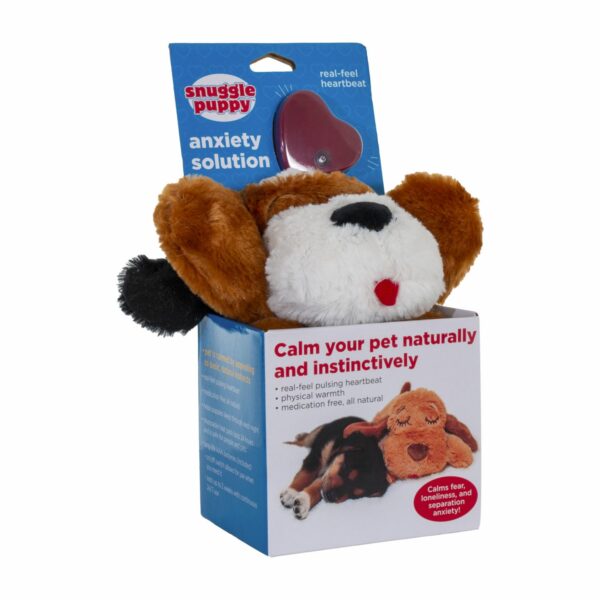 Juguete Para Mascota Cachorro Cafe Y Blanco SNUGGLE PUPPY Unidad - Imagen 3