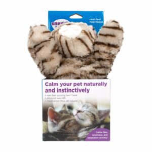 Juguete Para Mascota Gato A Rayas SNUGGLE PUPPY Pequeño