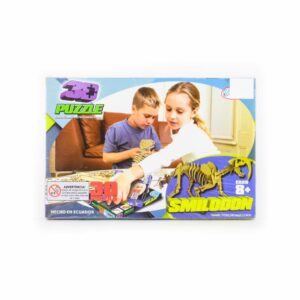 Rompecabezas Dientes De Sable PARTY POP TENNIES 3D