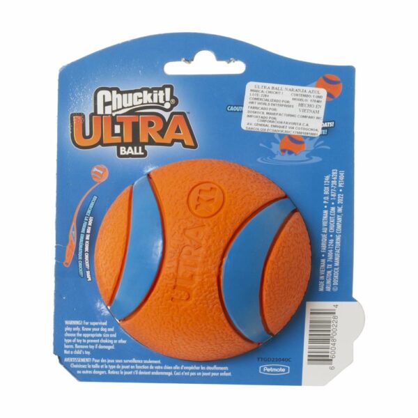 Pelota Para Mascota Ultra Naranja Azul Extra-large CHUCKIT Talla Extra Large - Imagen 2