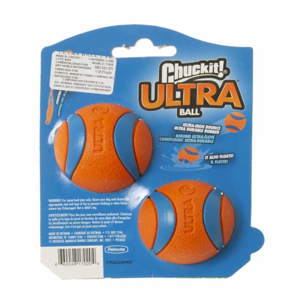 Pelota Para Mascota Ultra Small CHUCKIT Talla Small - Imagen 2