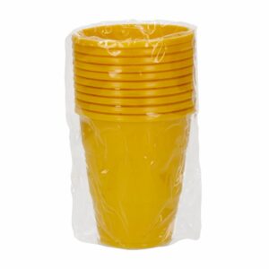 Vaso 7 Amarillo CELLNEL X 10 Uds