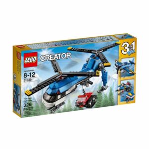 Bloques De Armar Helicóptero De Doble Giro LEGO CREATOR 326 Piezas