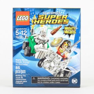 Bloques De Armar Micro Poderosos: Mujer Maravilla Contra El Día Del Juicio Final LEGO SUPER HERO 85 Piezas