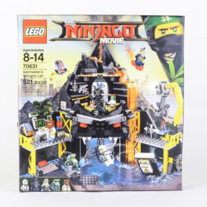 Bloques De Armar La Guarida Del Volcán De Garmadon LEGO NINJAGO 521 Piezas