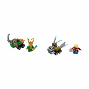 Bloques De Armar Mighty Micros: Thor Vs Loki LEGO SUPER HERO 79 Piezas