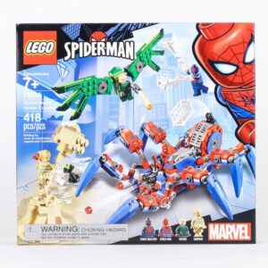 Bloques De Armar Rastreador De Arañas Del Hombre Araña LEGO SUPER HERO 418 Piezas