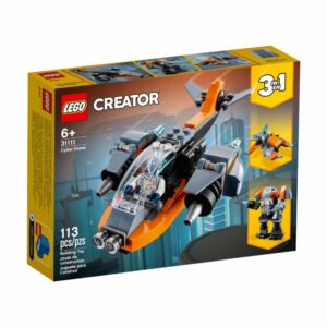 Bloques De Armar Dron Cibernético LEGO CREATOR 113 Piezas
