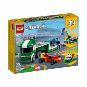 Bloques De Armar Transportador De Cohes De Carreras LEGO CREATOR 328 Piezas