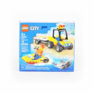 Bloques De Armar ATV De Rescate En La Playa LEGO CITY 79 Piezas