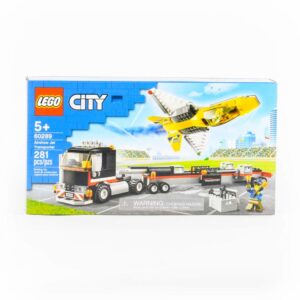 Bloques De Armar Avión De Transporte De Exhibición Aérea LEGO CITY 281 Piezas