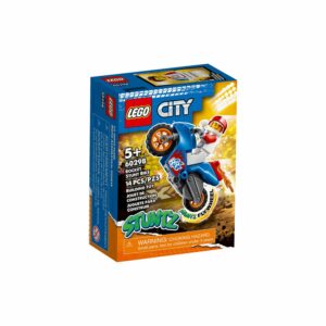 Bloques De Armar Moto Acrobática Cohete LEGO CITY 14 Piezas