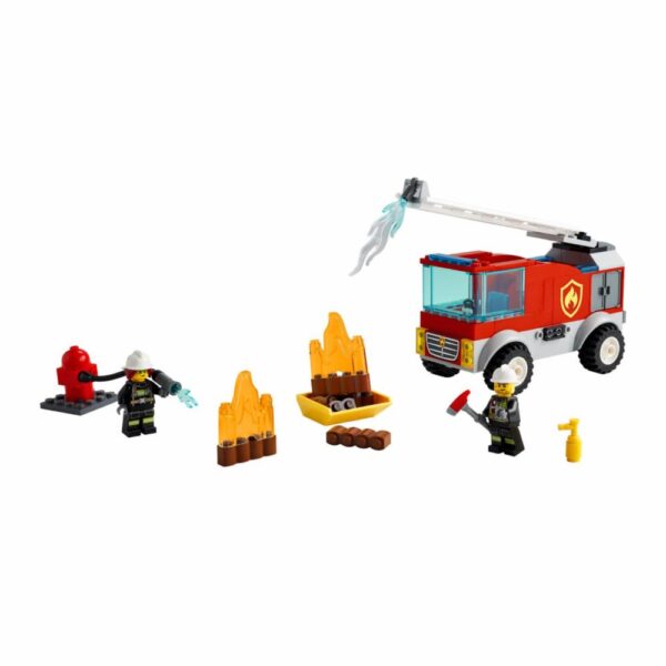 Bloques De Armar Camión De Bomberos Con Escalera LEGO CITY 88 Piezas - Imagen 2