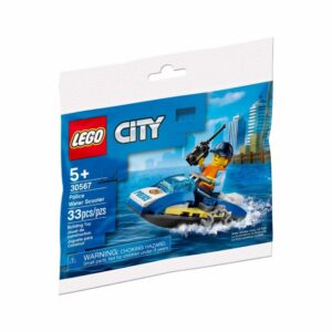 Bloques De Armar Moto Acuática De Policía LEGO CITY 33 Piezas