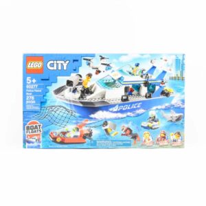 Bloques De Armar Barco Patrulla LEGO CITY 276 Piezas