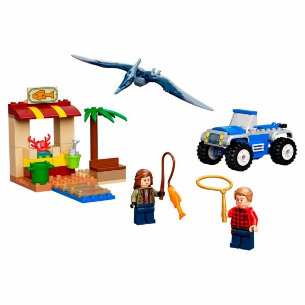 Bloques De Armar Cacería Del Teranodon LEGO JURASSIC WORLD 94 Piezas - Imagen 2
