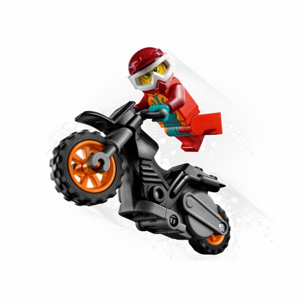 Bloques De Armar Moto Acrobática Fuego LEGO CITY 11 Piezas - Imagen 2