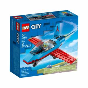 Bloques De Armar Avión Acróbata LEGO CITY 59 Piezas