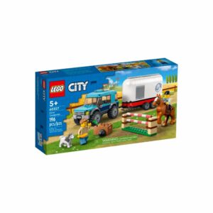 Bloques De Armar Transporte Equino LEGO CITY 196 Piezas