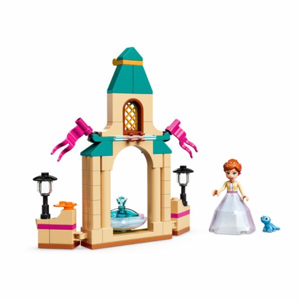 Bloques De Armar Patio Del Castillo De Anna LEGO DISNEY 74 Piezas - Imagen 2
