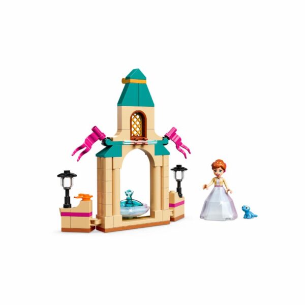 Bloques De Armar Patio Del Castillo De Anna LEGO DISNEY 74 Piezas - Imagen 2