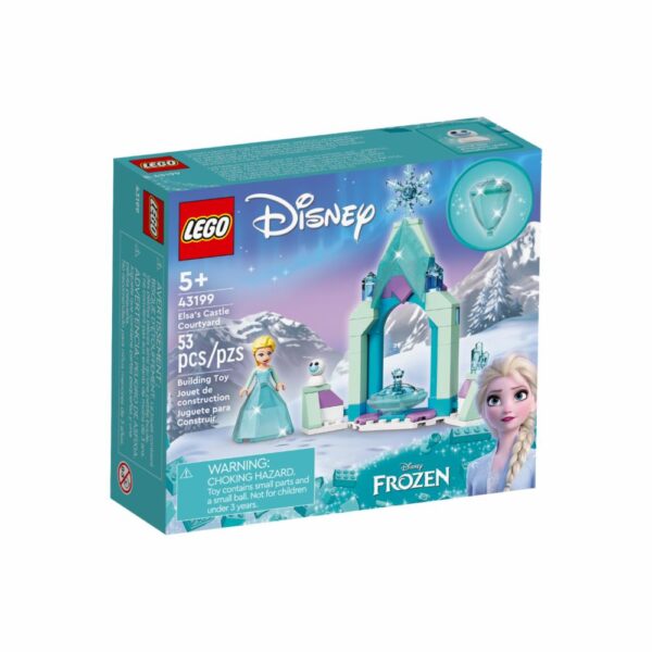 Bloques De Armar Patio Del Castillo De Elsa LEGO DISNEY 53 Piezas
