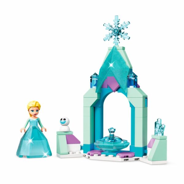 Bloques De Armar Patio Del Castillo De Elsa LEGO DISNEY 53 Piezas - Imagen 2