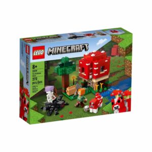 Bloques De Armar La Casa Champiñón LEGO MINECRAFT 272 Piezas