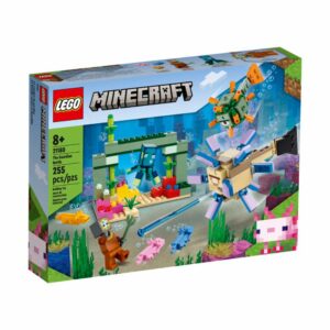 Bloques De Armar La Batalla Contra El Guardian LEGO MINECRAFT 255 Piezas