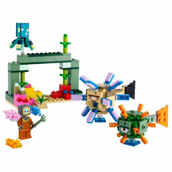 Bloques De Armar La Batalla Contra El Guardian LEGO MINECRAFT 255 Piezas - Imagen 2