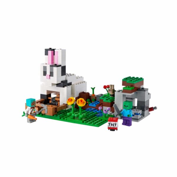 Bloques De Armar El Rancho Conejo LEGO MINECRAFT 340 Piezas - Imagen 2