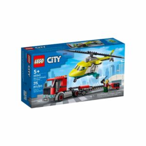 Bloques De Armar Transporte De Helicóptero De Rescate LEGO CITY 215 Piezas