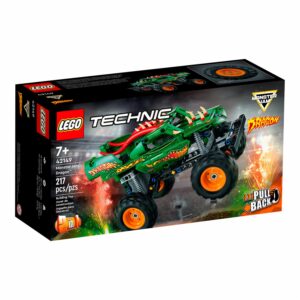 Bloques De Armar Monster Jam Dragón LEGO TECHNIC 217 Piezas