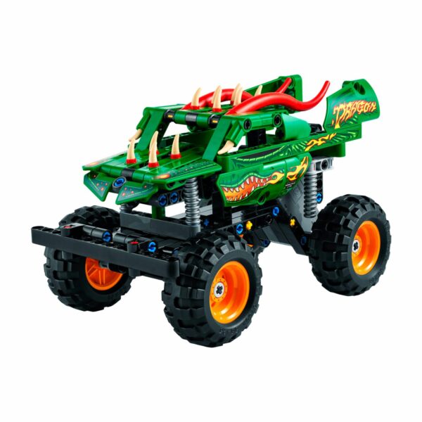 Bloques De Armar Monster Jam Dragón LEGO TECHNIC 217 Piezas - Imagen 2