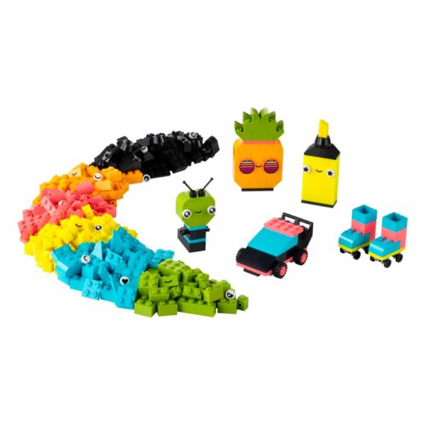 Bloques De Armar Diversión Creativa De Neón LEGO CLASSIC 333 Piezas - Imagen 2