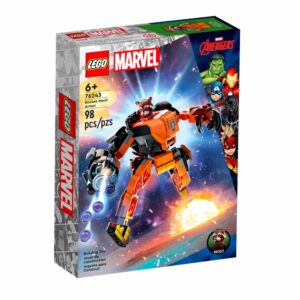 Bloques De Armar Armadura Robótica Rocket LEGO AVENGERS 98 Piezas