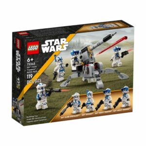 Bloques De Armar Batalla De Soldados Clones 501 LEGO STAR WARS 119 Piezas