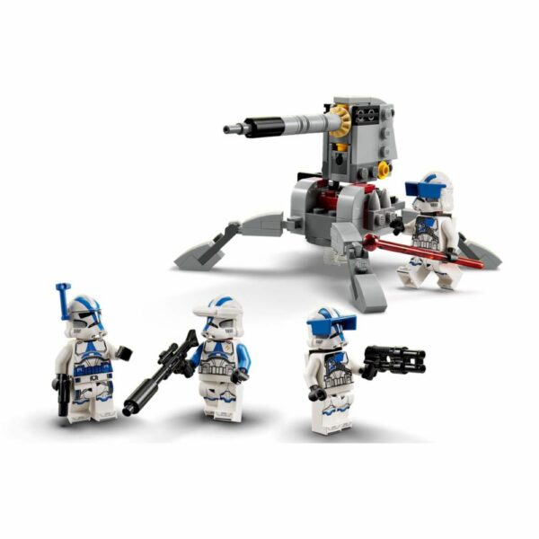 Bloques De Armar Batalla De Soldados Clones 501 LEGO STAR WARS 119 Piezas - Imagen 2