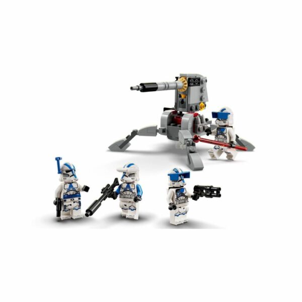 Bloques De Armar Batalla De Soldados Clones 501 LEGO STAR WARS 119 Piezas - Imagen 2