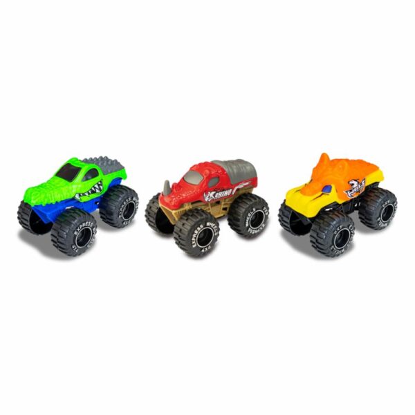 Vehículo Monster Truck SUNTOYS Incluye 3 Piezas - Imagen 2