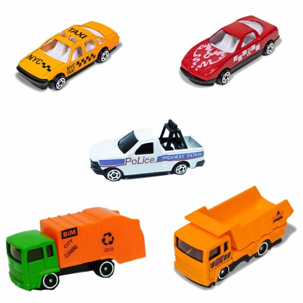 Set De Carros SUNTOYS Incluye 5 Carros - Imagen 3