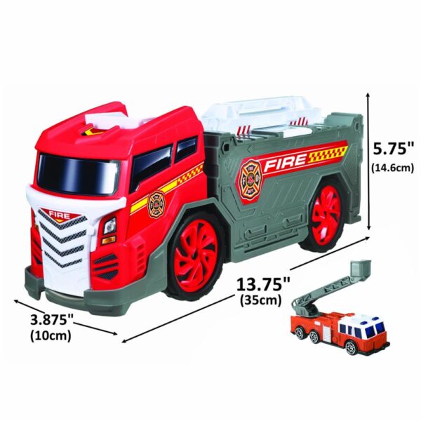 Camión De Bomberos SUNTOY Transformable - Imagen 3