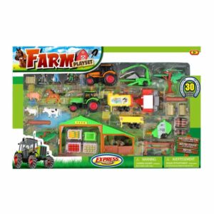 Set De Granja EXPRESS WHEELS Incluye 30 Piezas